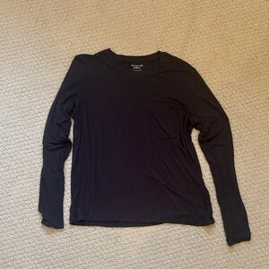American Eagle Outfitters Black Long Sleeve Tee